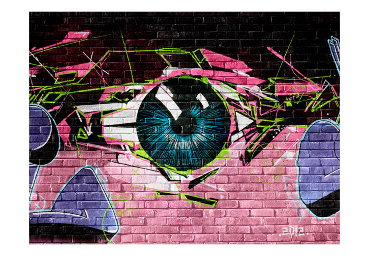 Mural de parede Eye (graffiti) 60768 additionalImage 1