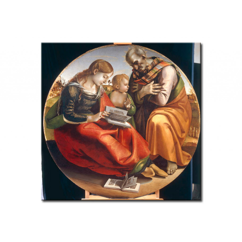 Schilderij  Luca Signorelli: The Holy Family