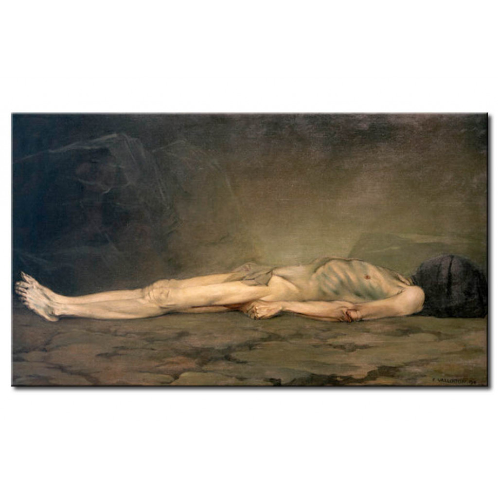 Schilderij  Félix Vallotton: Le Cadavre