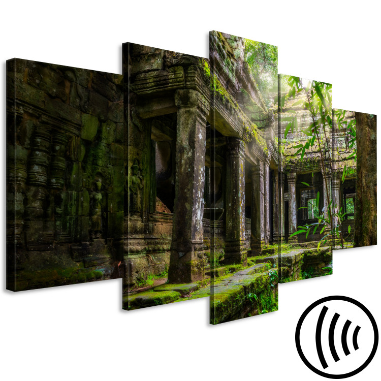 Canvas Print Preah Khan in Angkor Wat - photography with architecture and jungle 124378 additionalImage 6