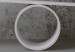 Carta da parati moderna Sfere d'argento - tavole bianche e figure geometriche su un muro di cemento 134378 additionalThumb 4