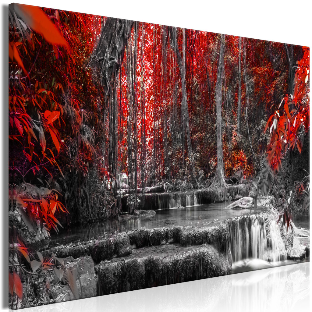 Schilderij Infernal Waterfall [Large Format]