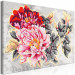 Obraz do malowania po numerach Piwonie - bukiet delikatnych różowych i czerwonych kwiatów 148878 additionalThumb 3