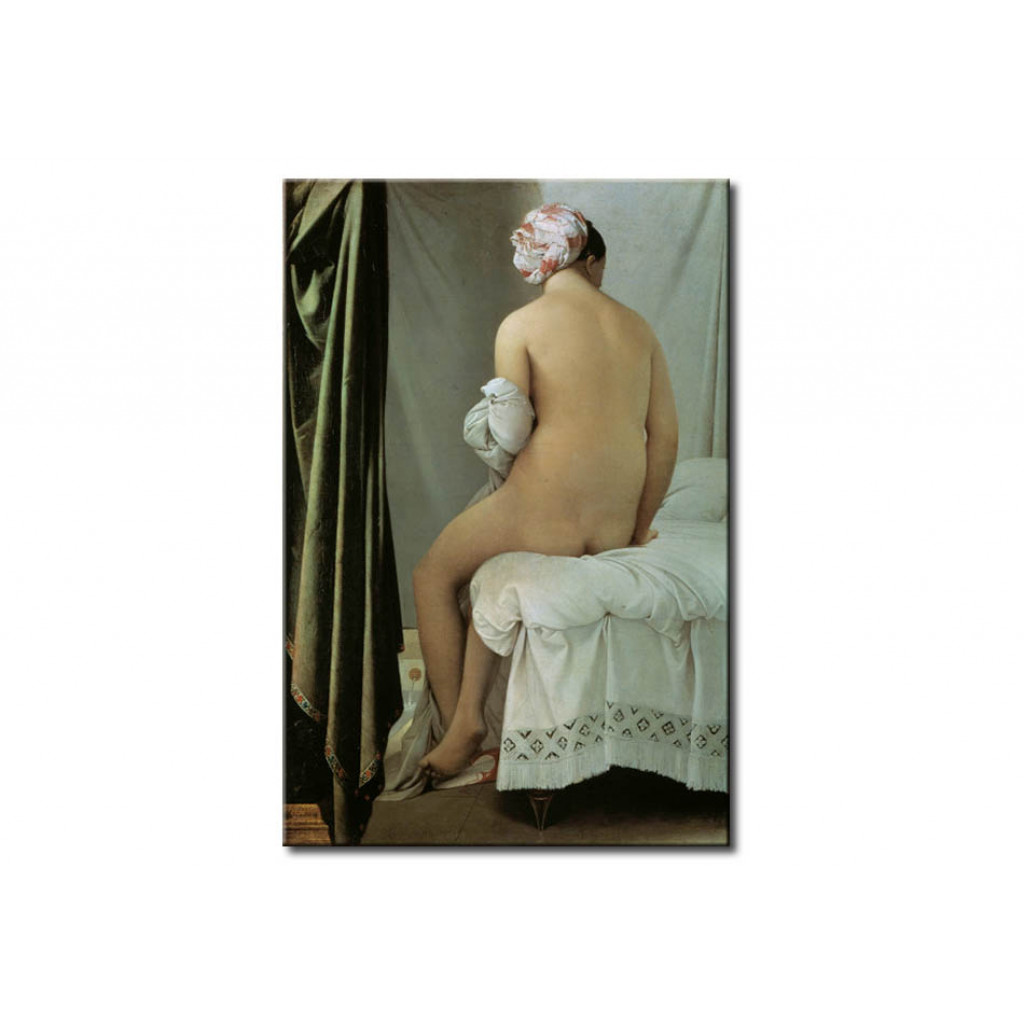 Schilderij  Jean-Auguste-Dominique Ingres: The Bather