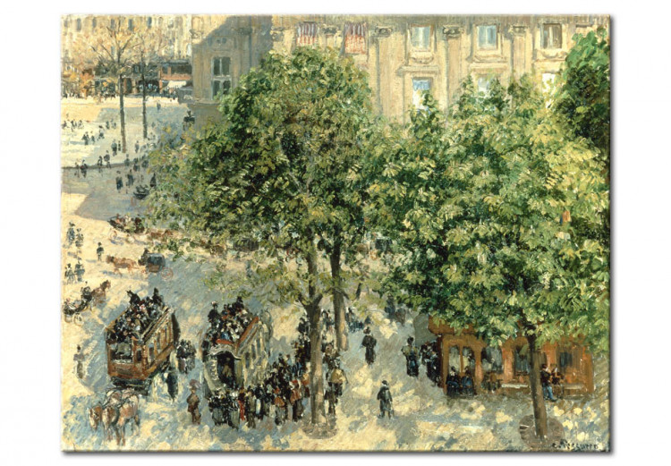 Cópia do quadro famoso Place du Theatre Francais 50978