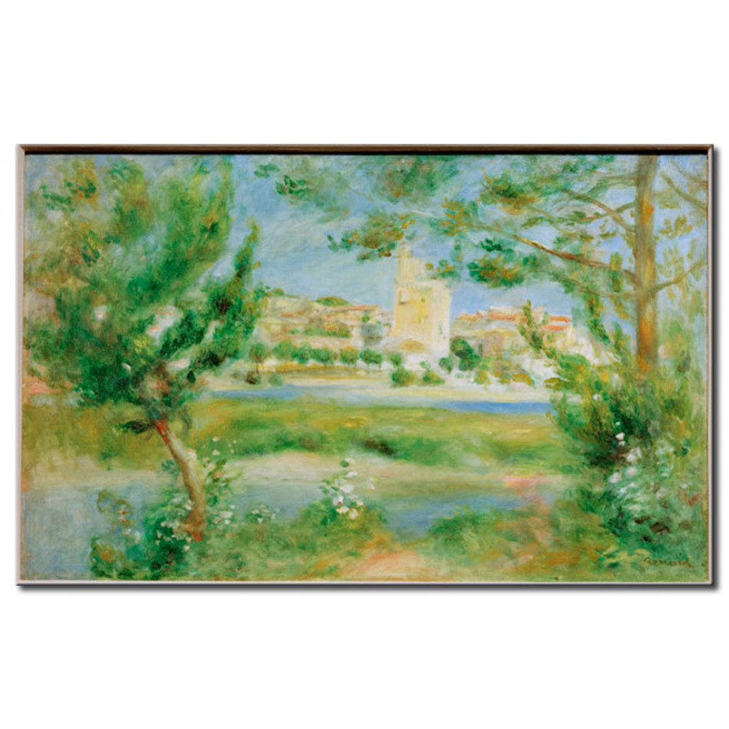 Schilderij  Pierre-Auguste Renoir: Villeneuveles-Avignon