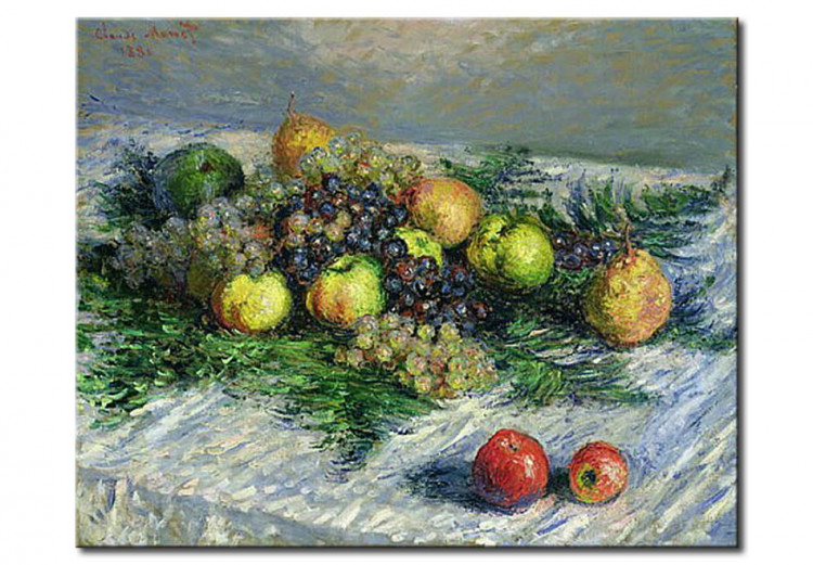Reprodukcja obrazu Still Life with Pears and Grapes 54778