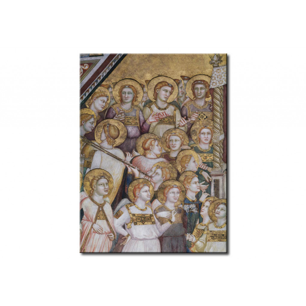 Schilderij  Giotto Di Bondone: The Adoration Of Saint Francis