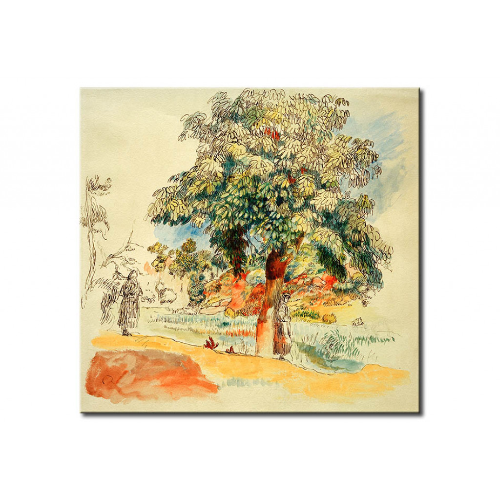 Schilderij  Pierre-Auguste Renoir: Südliche Landschaft