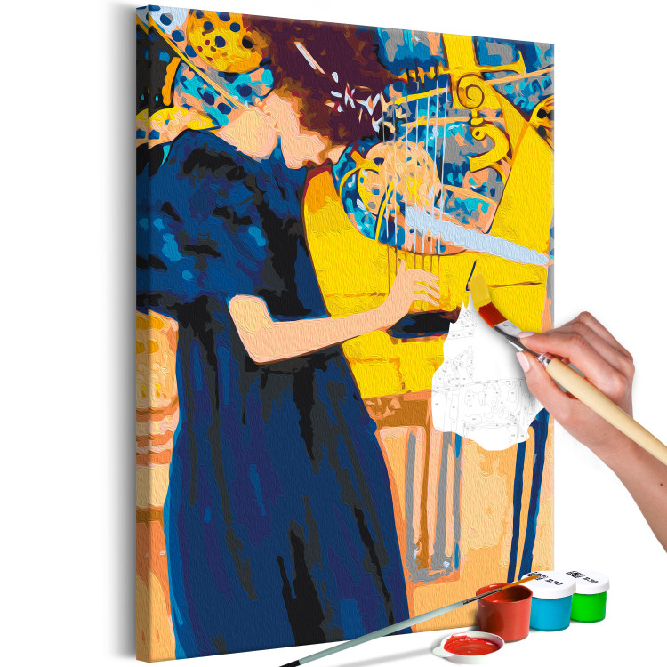 Obraz do malowania po numerach Gustav Klimt: Muzyka 134688 additionalImage 3