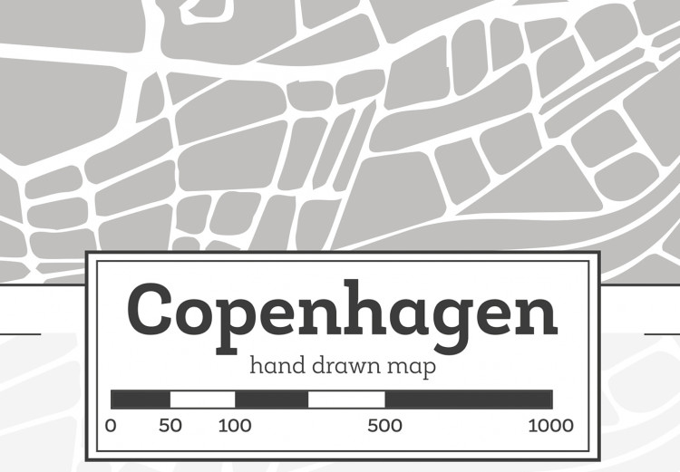 Placar de cortiça Capital of Denmark [Cork Map] 135188 additionalImage 5