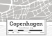 Placar de cortiça Capital of Denmark [Cork Map] 135188 additionalThumb 5