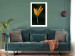 Poster Golden Vegetation - Bouquet of Leaves on a Dark Green Background 145488 additionalThumb 10