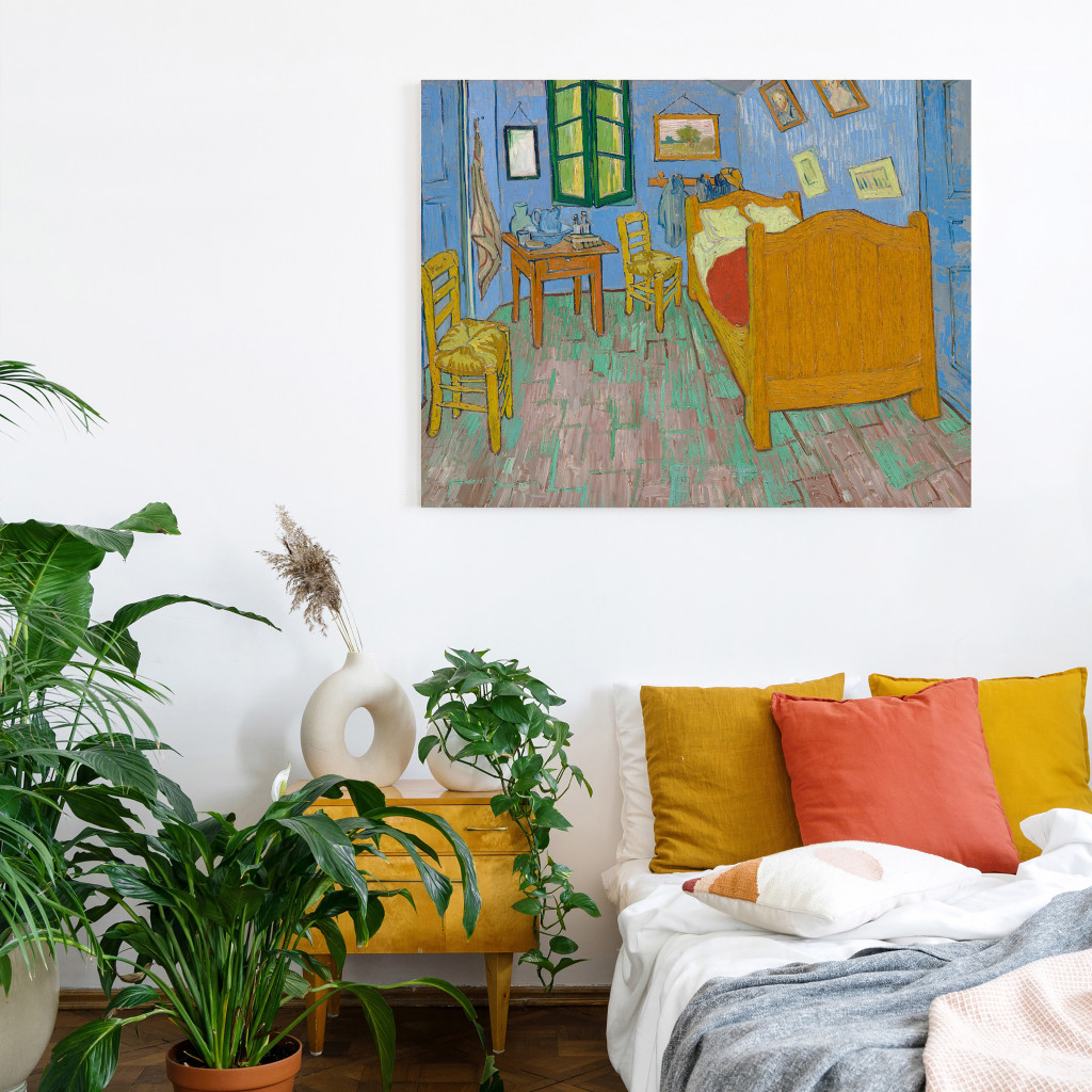 Schilderij  Vincent Van Gogh: Bedroom In Arles
