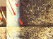 Toile murale Abstraction (3 pièces) - motif de figures géométriques sur fond beige 47888 additionalThumb 2