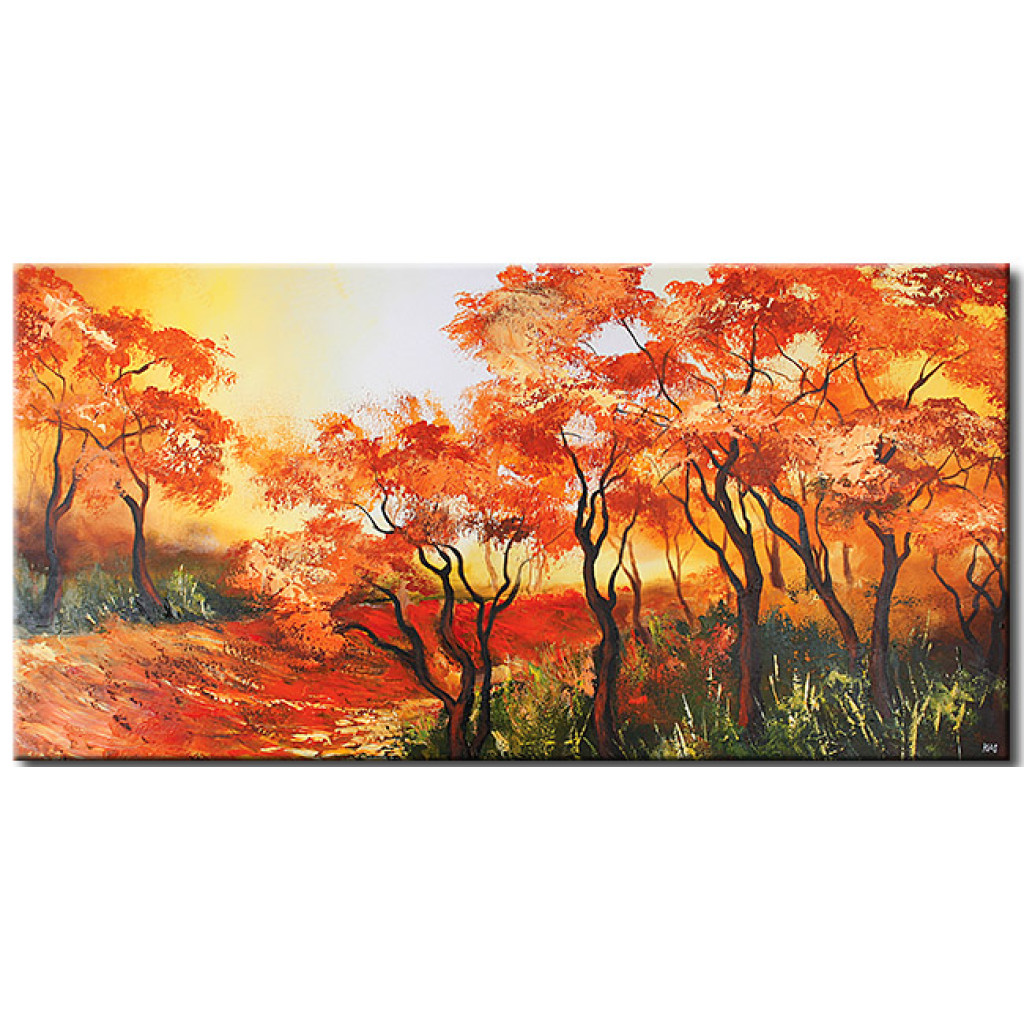 Pintura Cores Do Outono