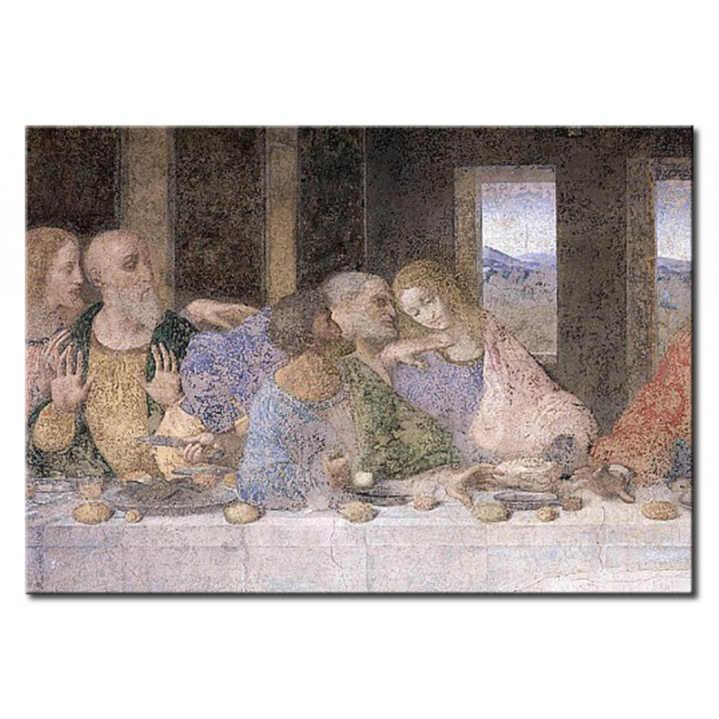 Schilderij  Leonardo Da Vinci: The Last Supper
