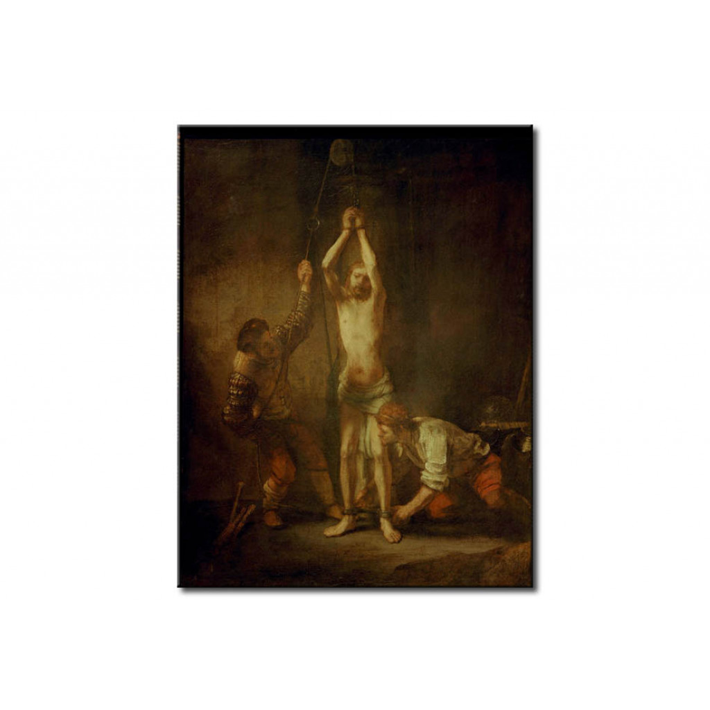 Schilderij  Rembrandt: Christ At The Column
