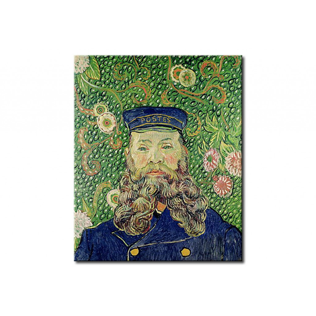 Schilderij  Vincent Van Gogh: Portrait Of The Postman Joseph Roulin