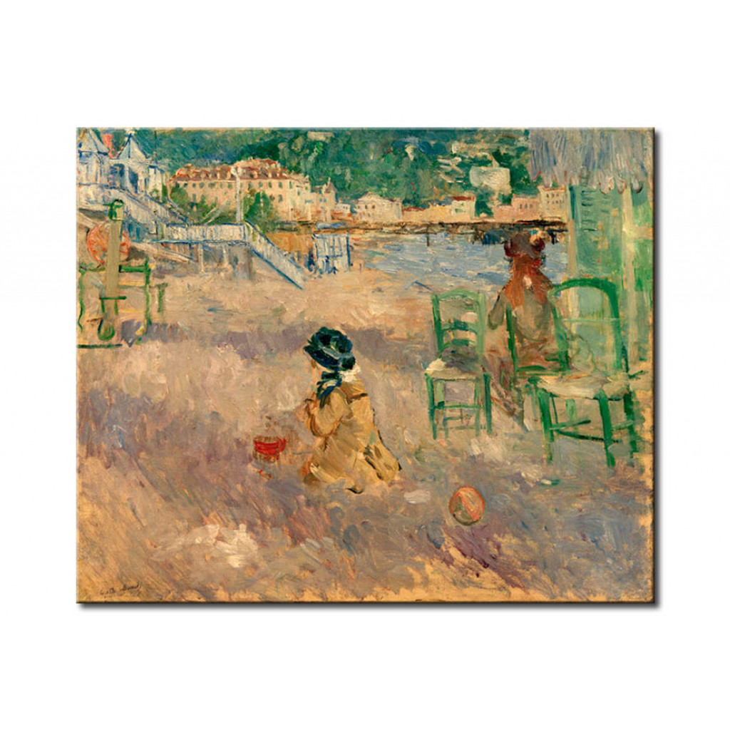 Schilderij  Berthe Morisot: Plage De Nice