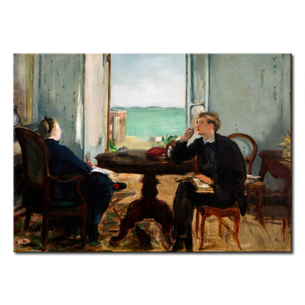 Schilderij  Edouard Manet: Interieur In Arcachon