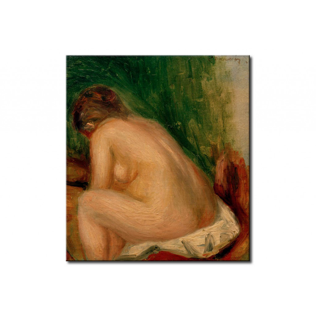 Schilderij  Pierre-Auguste Renoir: Femme Nue Assise
