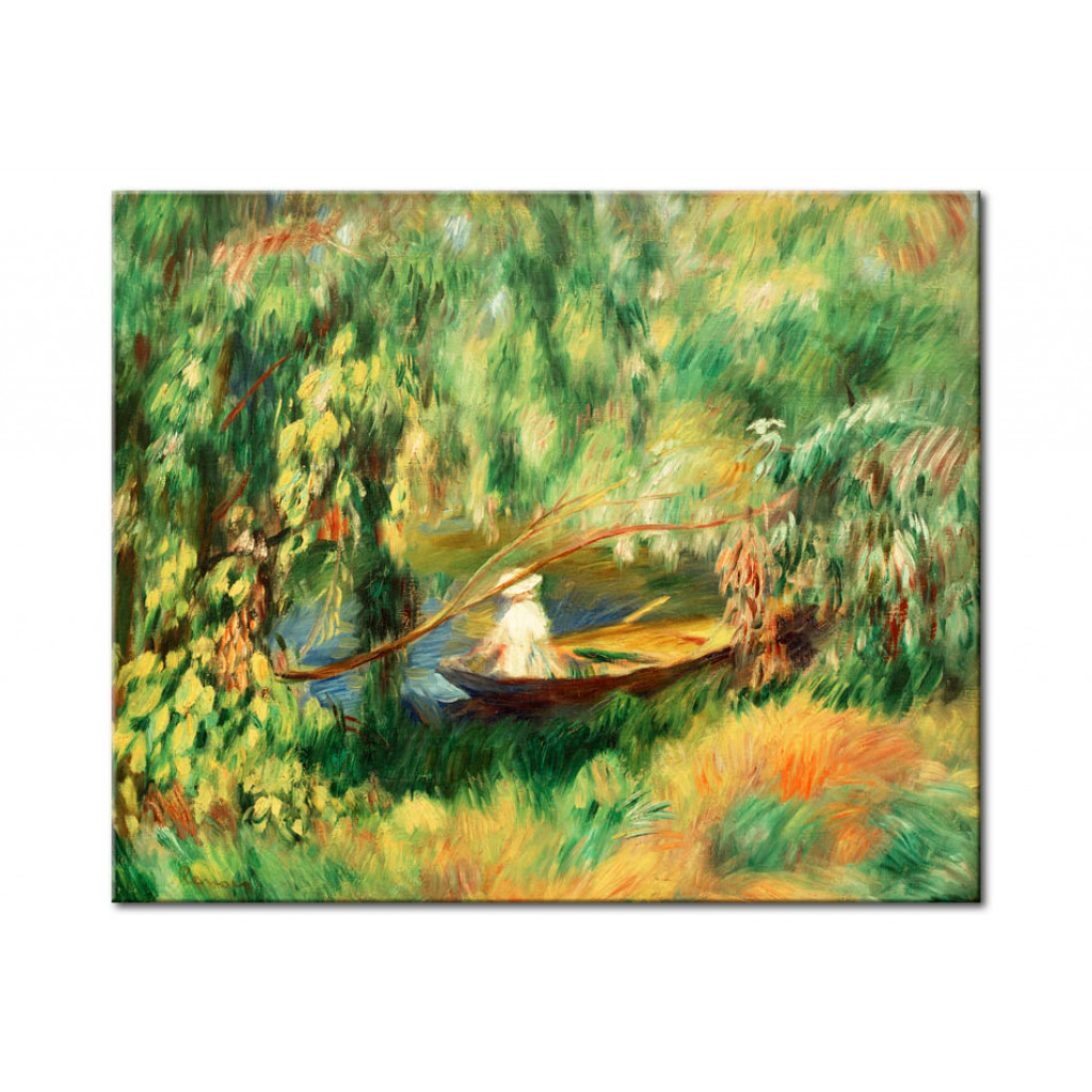 Schilderij  Pierre-Auguste Renoir: La Barque
