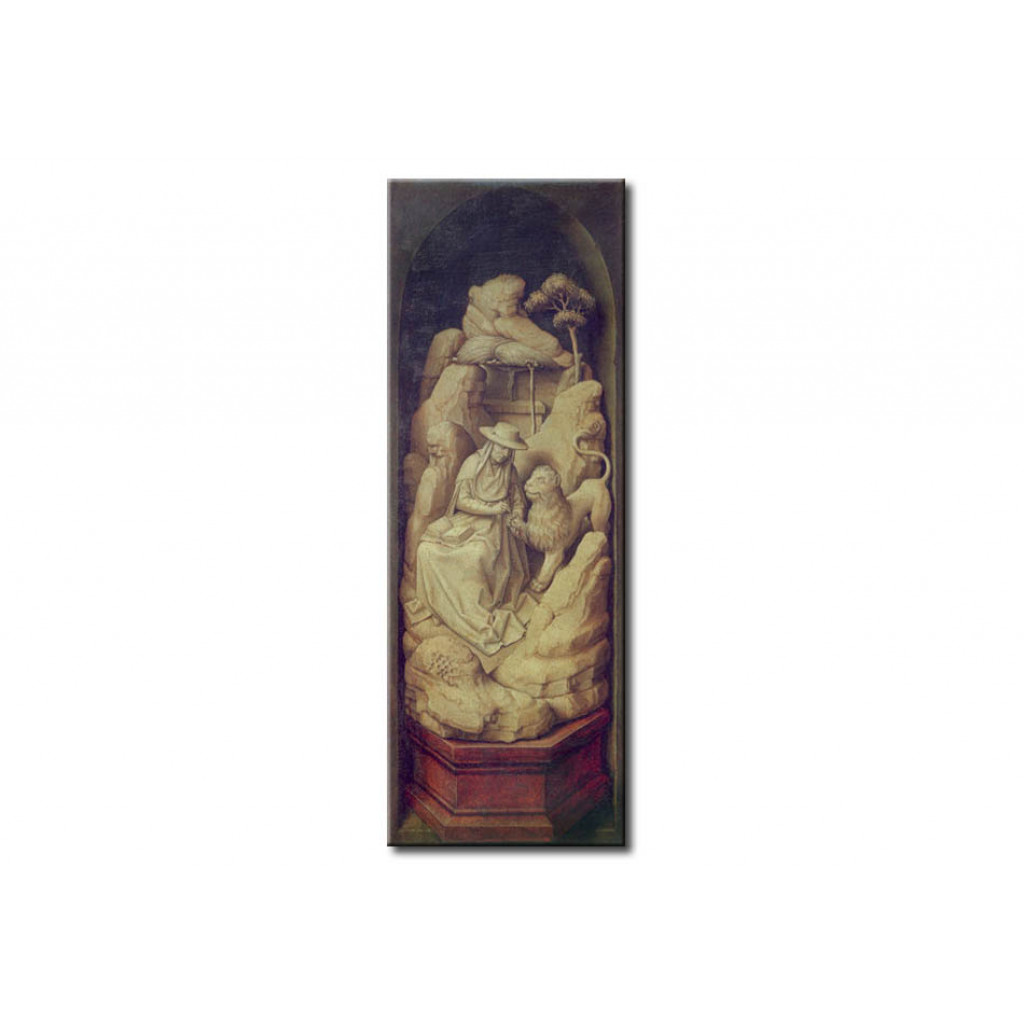Schilderij  Rogier Van Der Weyden: Saint Jerome