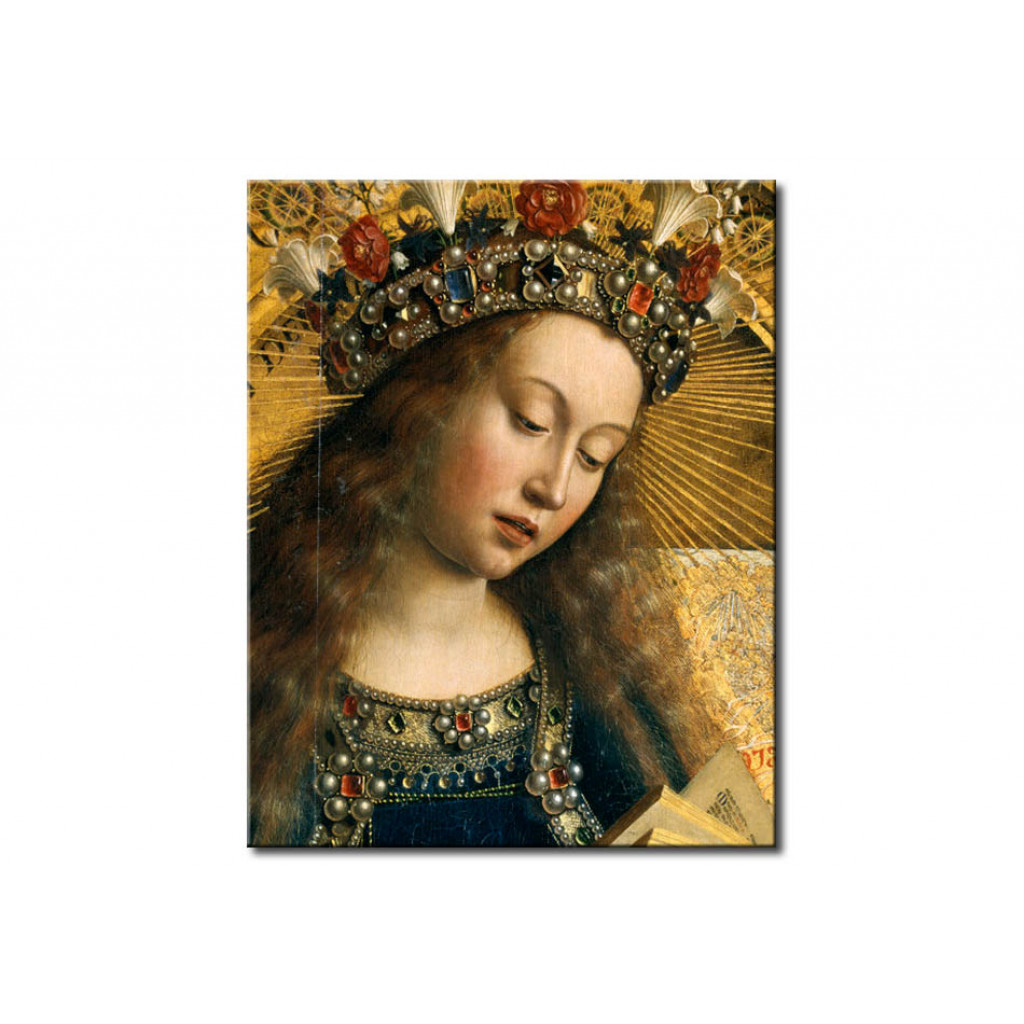Schilderij  Jan Van Eyck: Mary, Queen Of Heaven