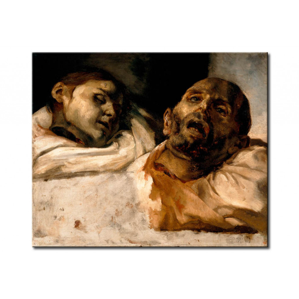 Schilderij  Théodore Géricault: Têtes De Suppliciés