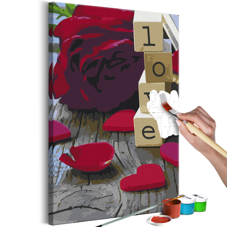 Paint by Number Kit Love Blocks 132398 additionalImage 3
