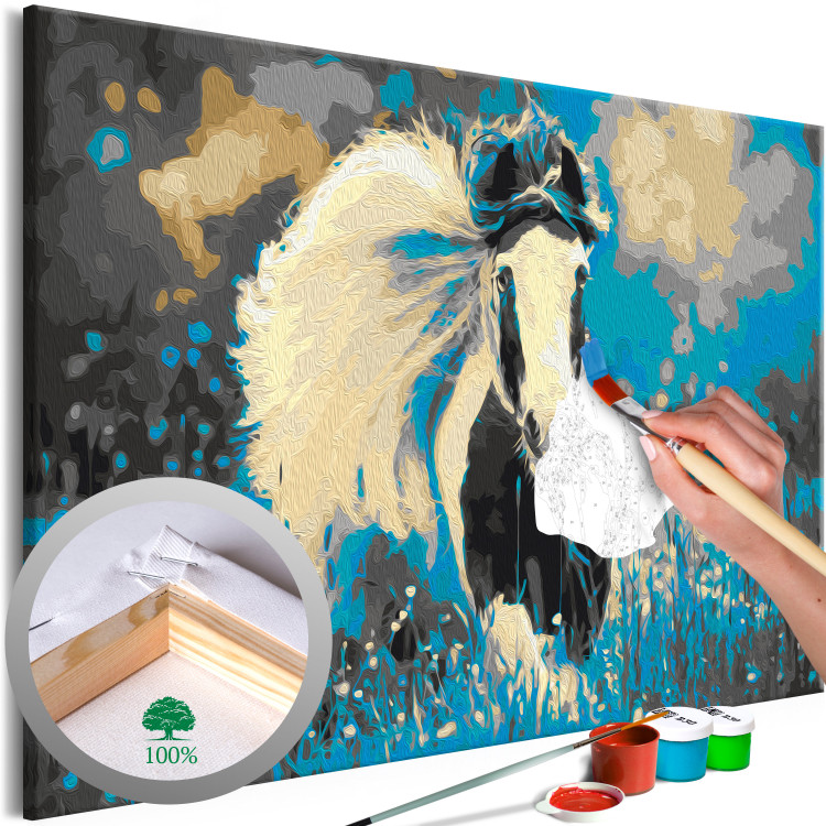 Paint by Number Kit Running Horses 134698