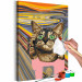 Tableau à peindre soi-même Cat Panic 135198 additionalThumb 3
