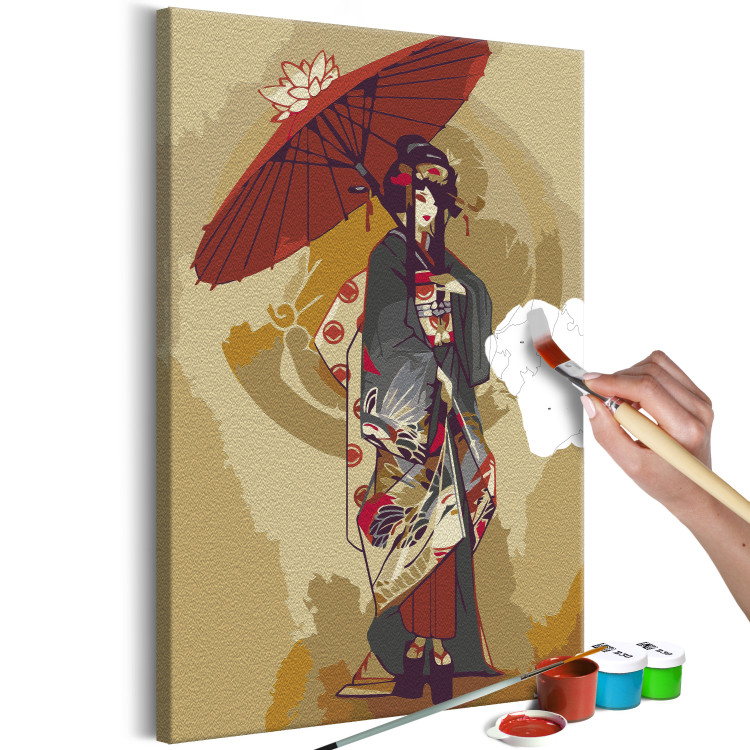 Kit de peinture par numéros With a Red Umbrella 142498 additionalImage 4
