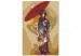 Obraz do malowania po numerach Z czerwoną parasolką 142498 additionalThumb 3