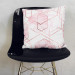 Mikrofaser Kissen Marble crystals - an abstract, geometric composition in glamour style cushions 146798 additionalThumb 4
