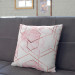 Mikrofaser Kissen Marble crystals - an abstract, geometric composition in glamour style cushions 146798 additionalThumb 8