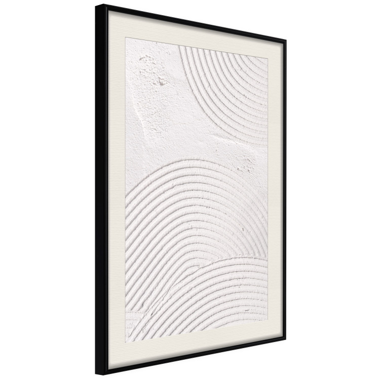 Wall Poster Grooves - Abstract Shapes in Organic Shaped Cement 149898 additionalImage 9