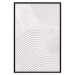 Wall Poster Grooves - Abstract Shapes in Organic Shaped Cement 149898 additionalThumb 20