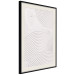 Wall Poster Grooves - Abstract Shapes in Organic Shaped Cement 149898 additionalThumb 9