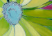 Leinwandbild Fantasie (2-teilig) - bunte Illustrationen von Blumen mit Schriftzug 48598 additionalThumb 3