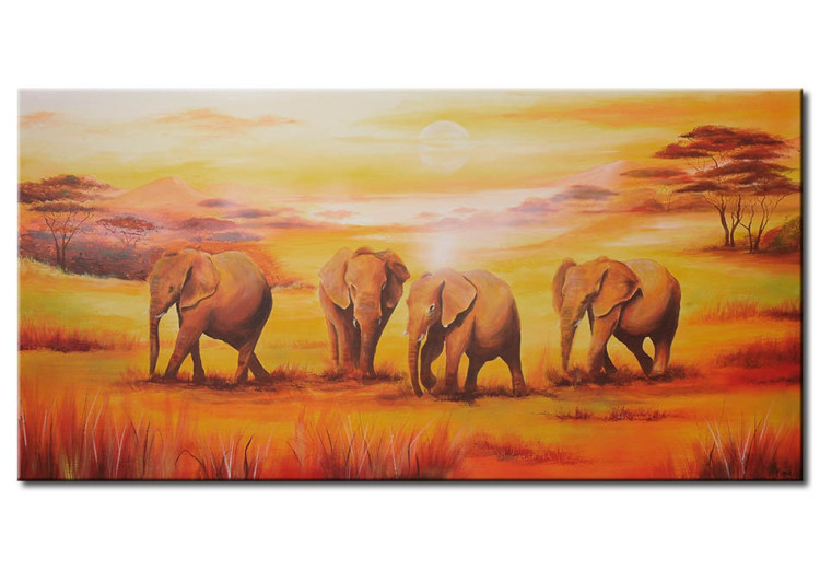 Canvas King of elephants 49198