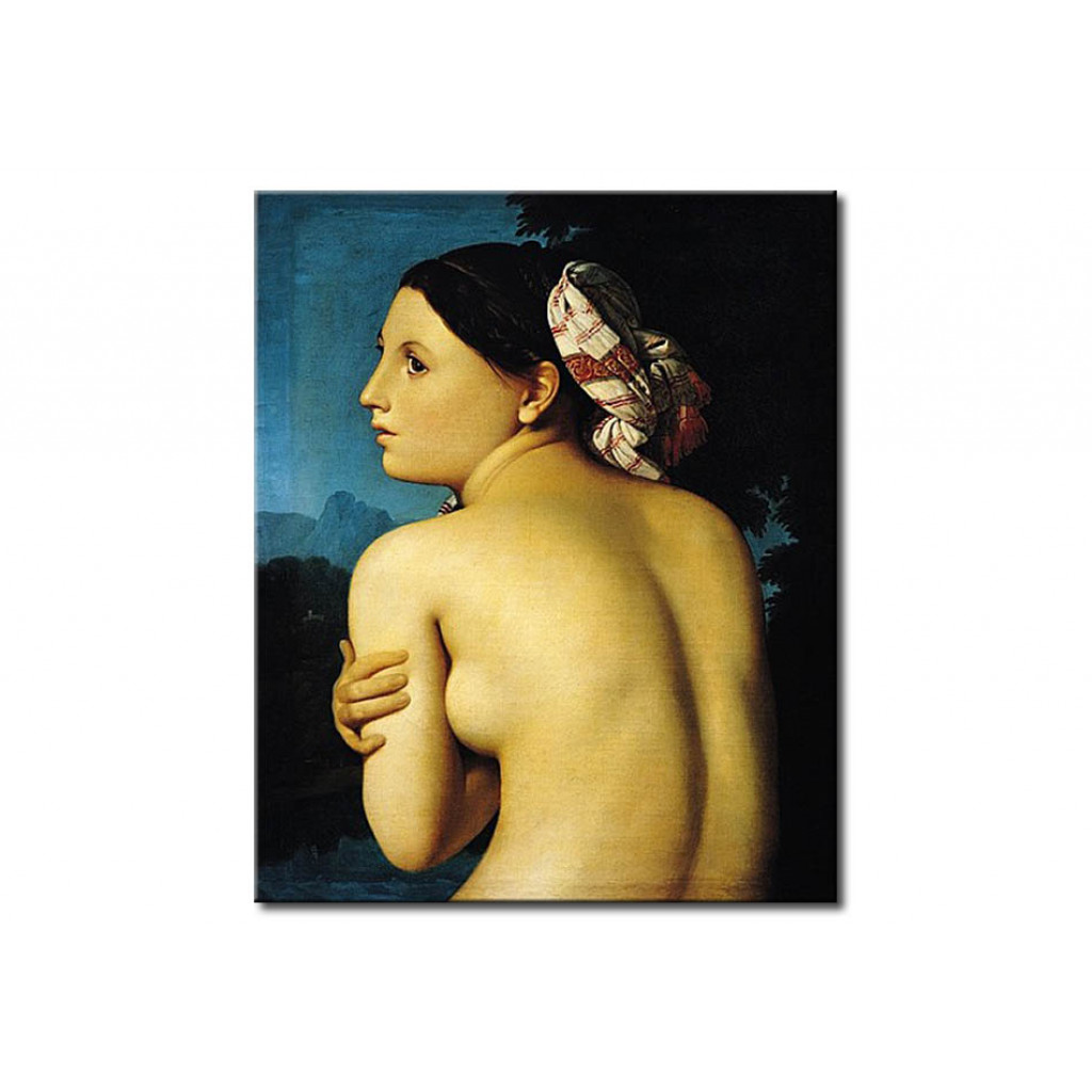 Schilderij  Jean-Auguste-Dominique Ingres: Female Nude