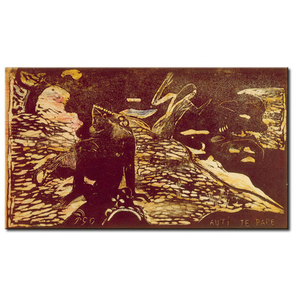 Schilderij  Paul Gauguin: Auti Te Pape