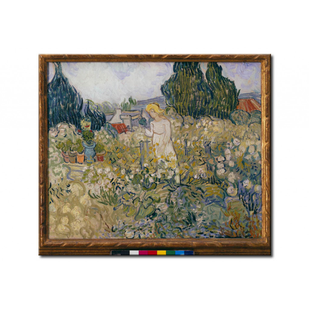 Schilderij  Vincent Van Gogh: Marguerite Gachet In Her Garden