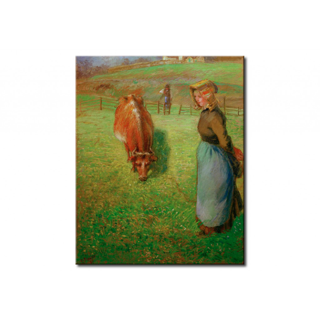 Schilderij  Camille Pissarro: Vachère