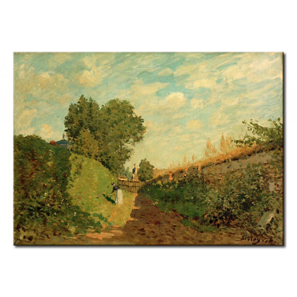 Schilderij  Alfred Sisley: The Garden