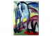 Wandbild Blaues Pferd  54298