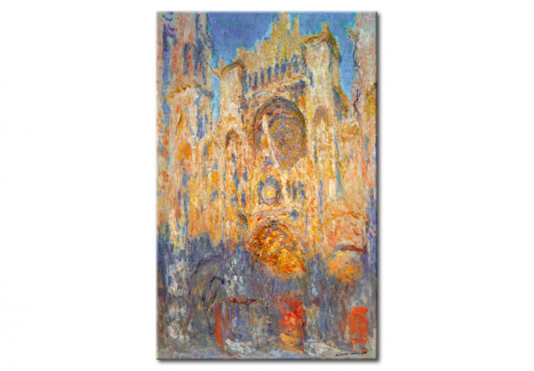 Reprodukcja obrazu Katedra w Rouen (wieczór) 54598