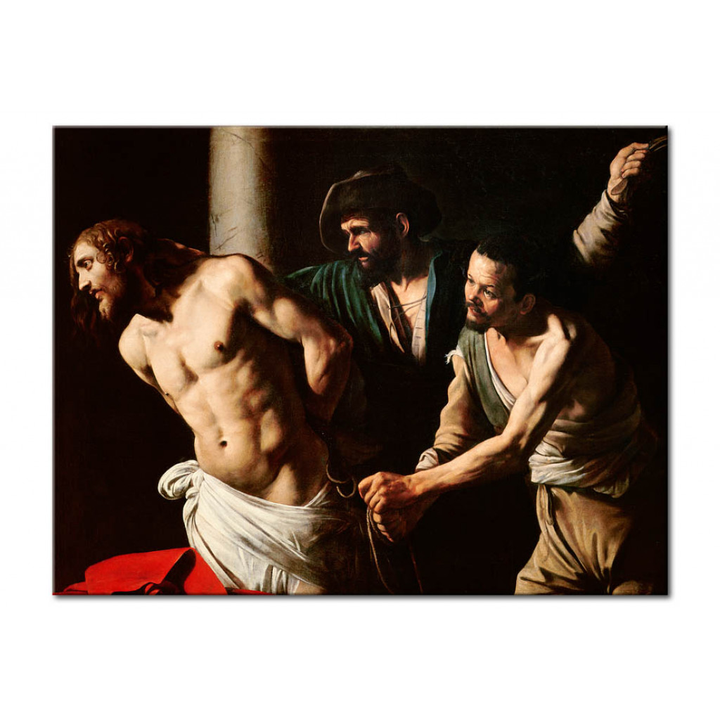 Schilderij  Caravaggio: The Flagellation Of Christ